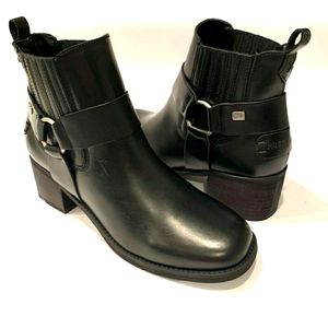 Musse & Cloud Armin Genuine Leather Moto Bootie